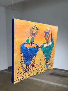Korean Contemporary Art by Kim Soo Young - Queen 12346