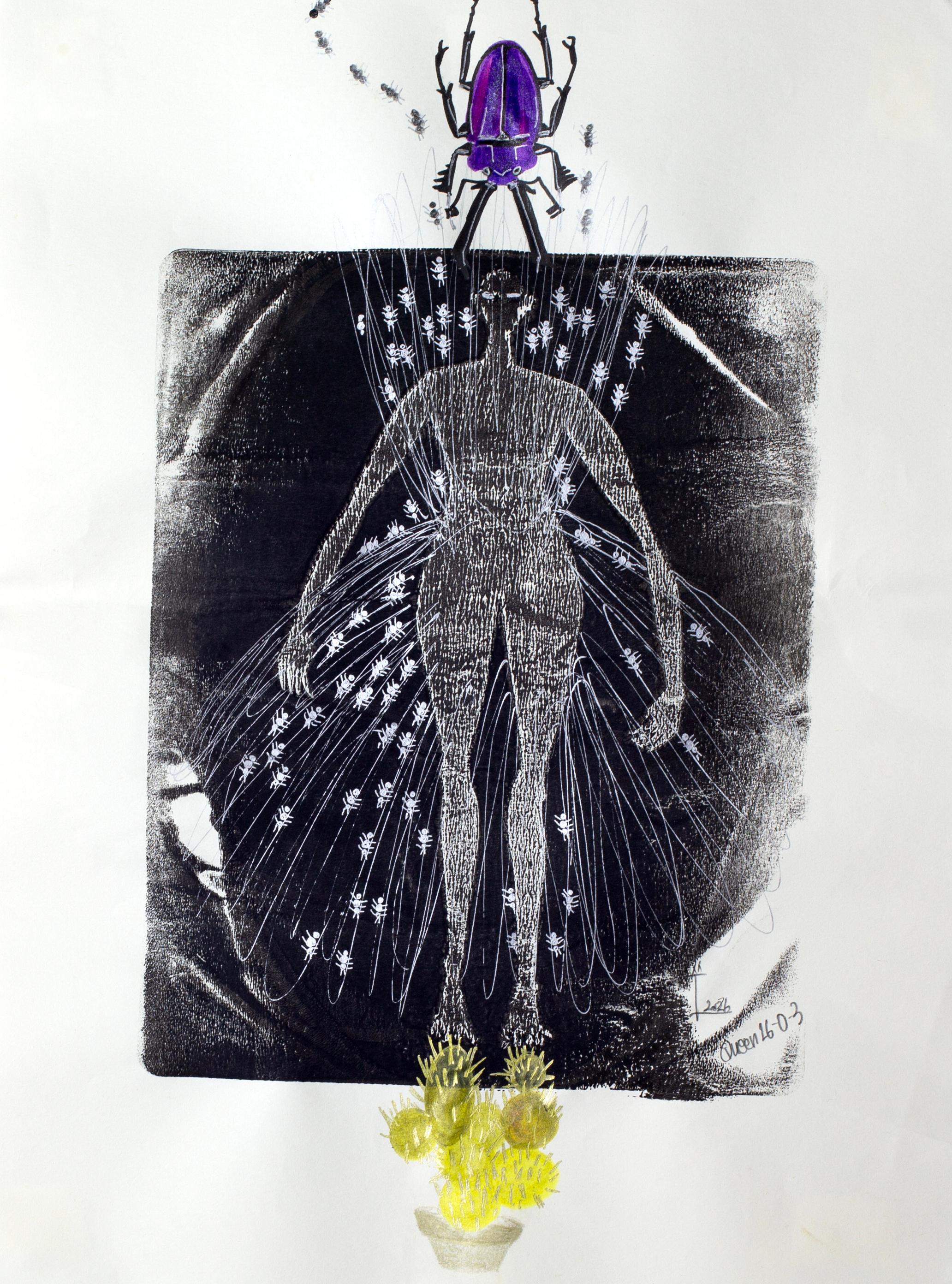 Arte contemporanea coreana di Kim Soo Young - Queen 26-0-3