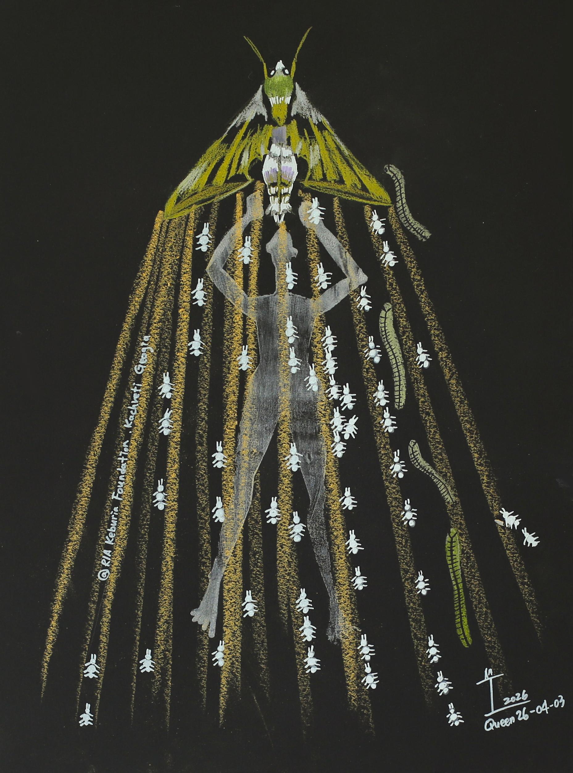 Korean Contemporary Art by Kim Soo Young - Queen 26-04-03