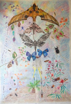 Korean Contemporary Art by Kim Soo Young - Butterfly Queen 26-01