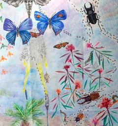 Korean Contemporary Art by Kim Soo Young - Butterfly Queen 26-01