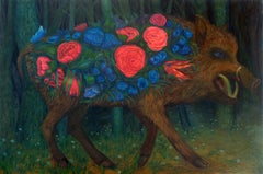 Turkmenische zeitgenössische Kunst von Amir Kerr – The Blooming