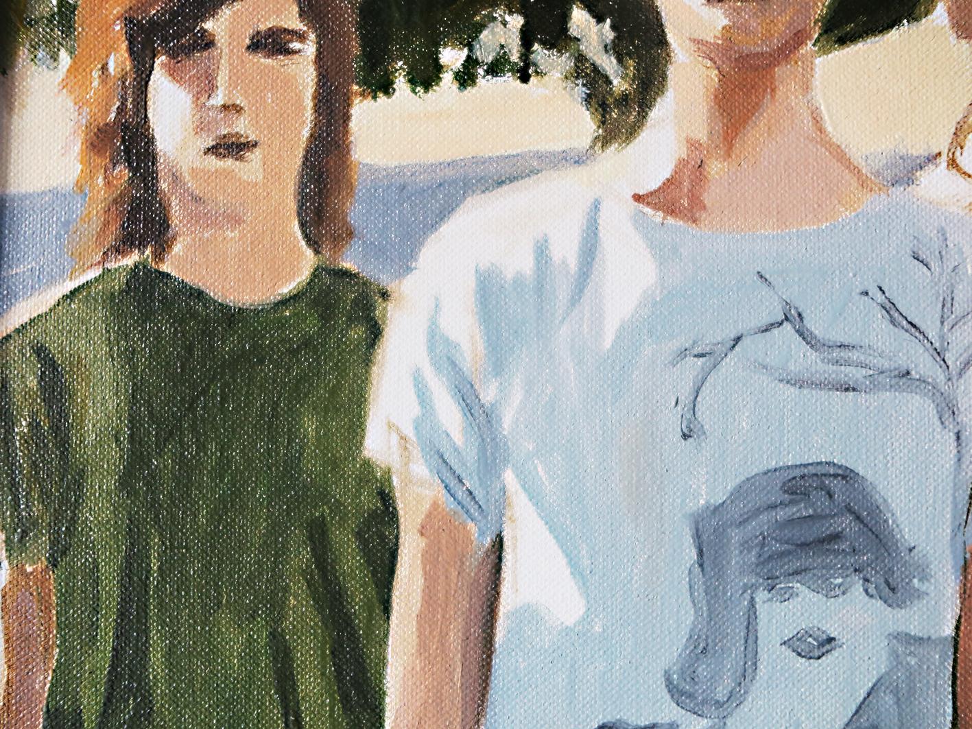 Arte contemporanea francese di Karine Bartoli - Groupe in vendita 1