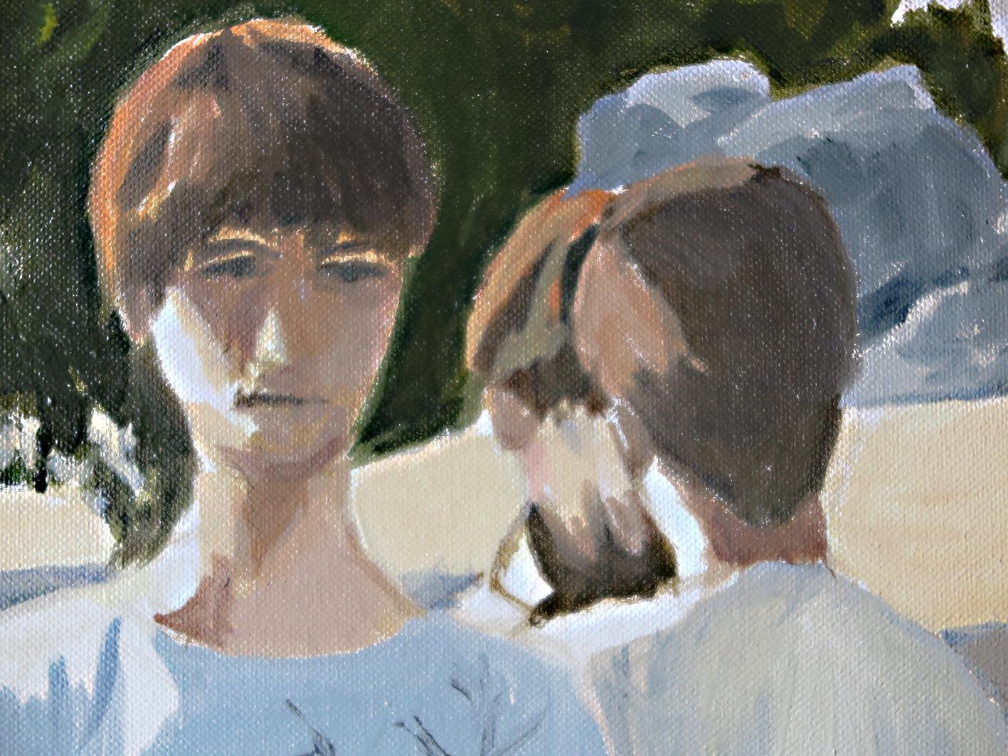 Arte contemporanea francese di Karine Bartoli - Groupe in vendita 2