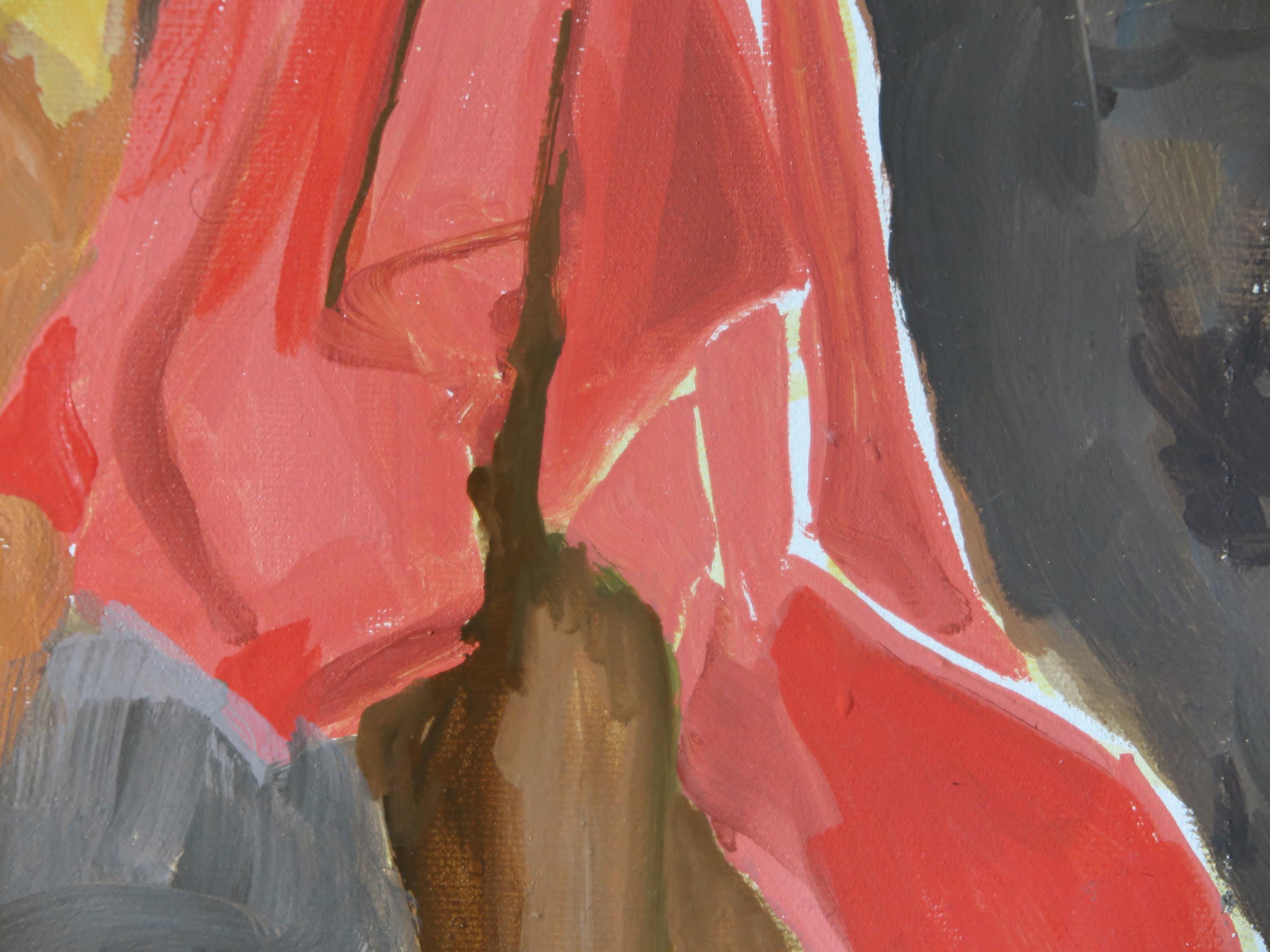 Arte contemporanea francese di Karine Bartoli - Le Départ in vendita 3