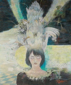 Japanese Contemporary Art by Miyuki Takanashi - Night Lady