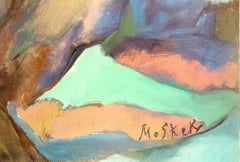 Schweizer zeitgenössische Kunst der Schweiz von Ludimilla Moshek - Wolken