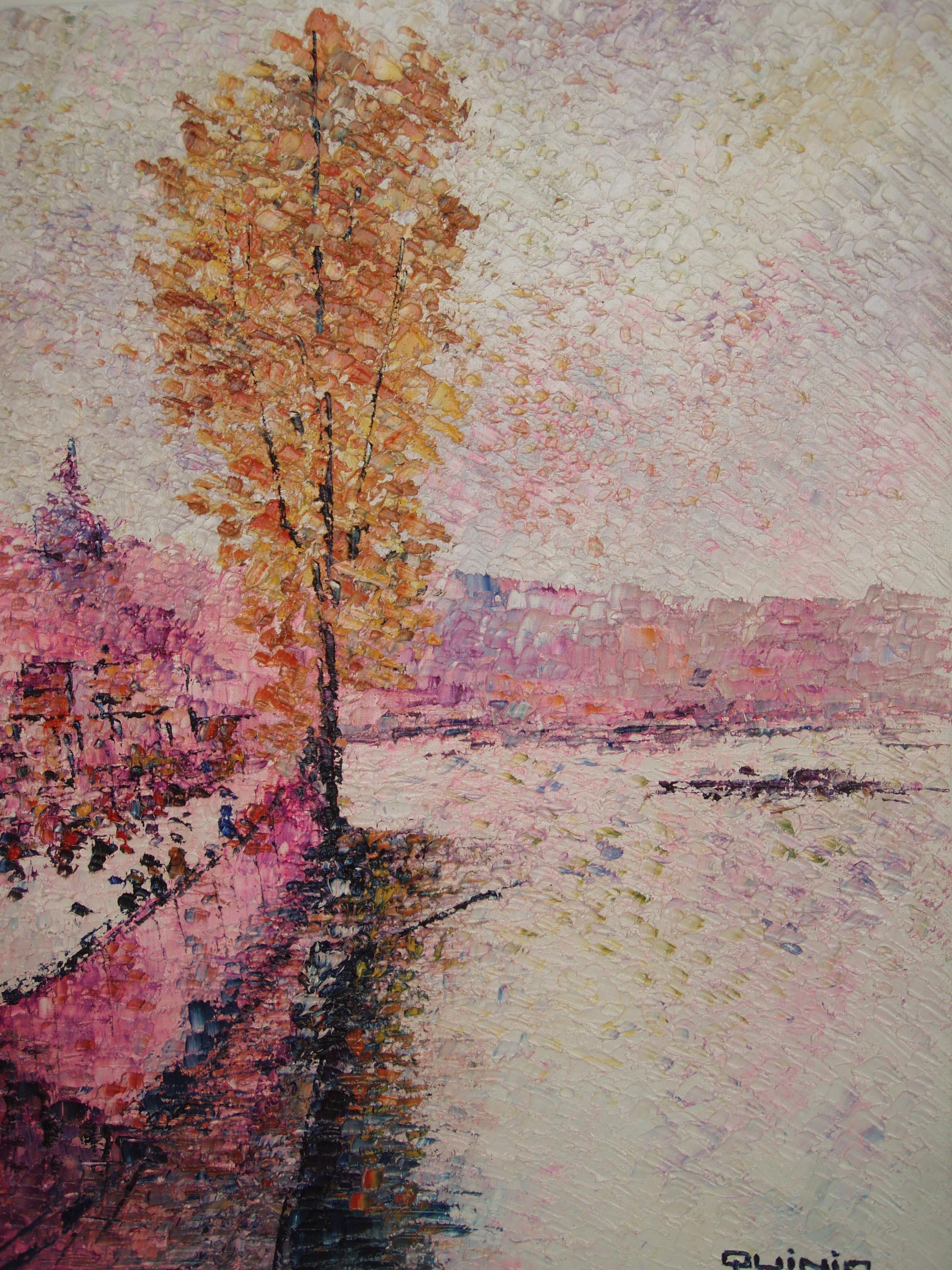 Georges R. Quinio (1927 - 1999)

Dopo aver studiato all'Ecole Nationale des Beaux-Arts di Parigi, Georges R. Quinio ha vissuto nella sua isola natale, la Corsica, dedicandosi alla pittura. An He ha dato libero sfogo alla sua immaginazione, ritraendo