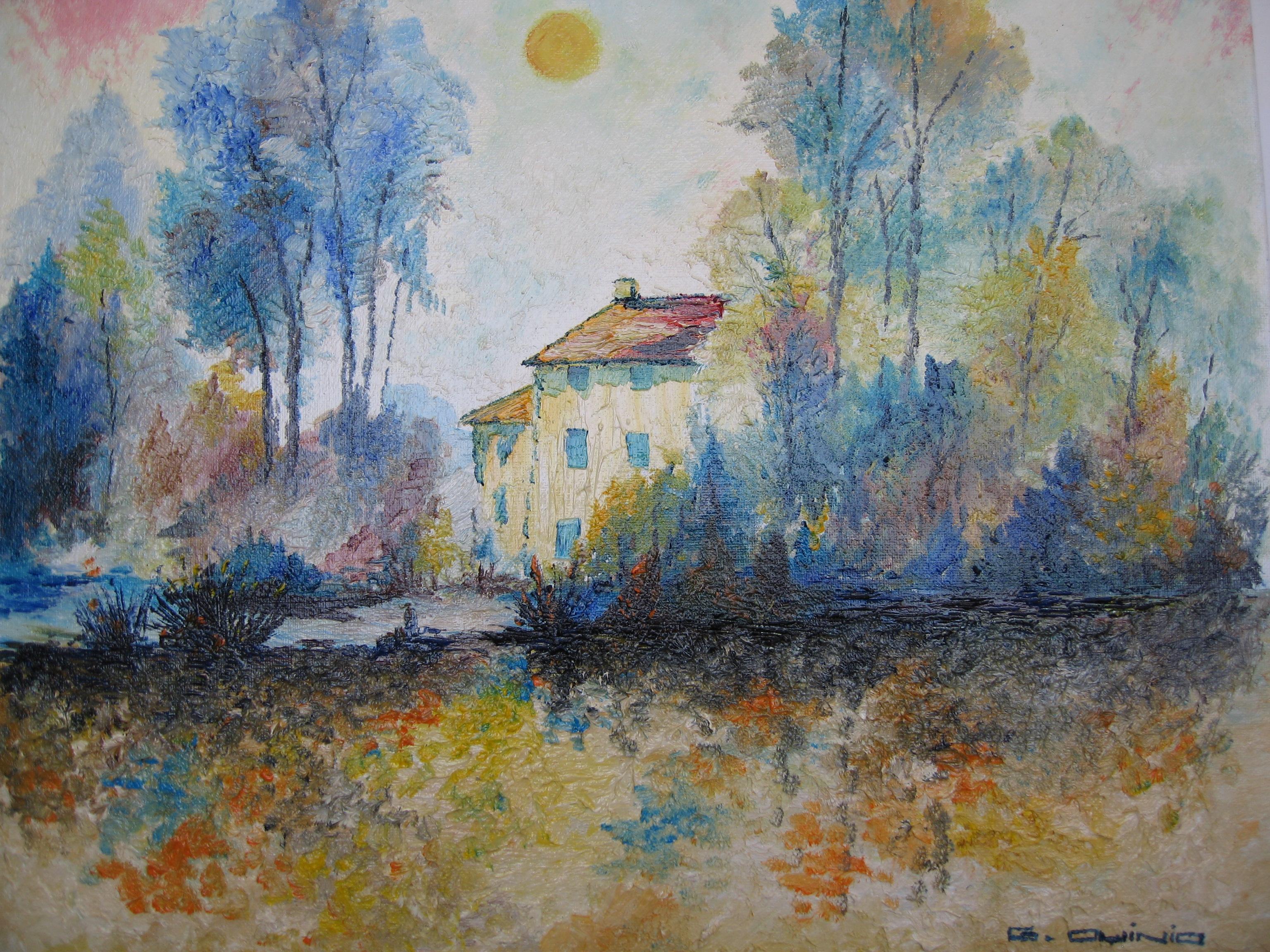 French Modern Art by Georges R. Quinio - Le Moulin de Janot 