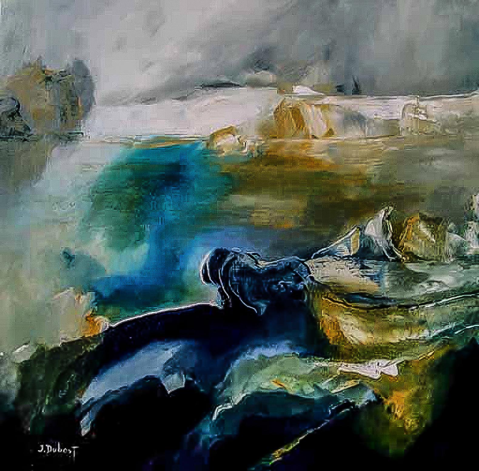 French Abstract Contemporary Art by Josette Dubost - Le Grand Nord