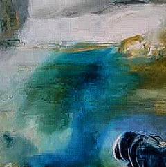Arte contemporáneo abstracto francés de Josette Dubost - Le Grand Nord