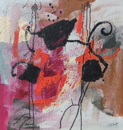 French Abstract Contemporary Art by Josette Dubost - Jour d'Ivresse