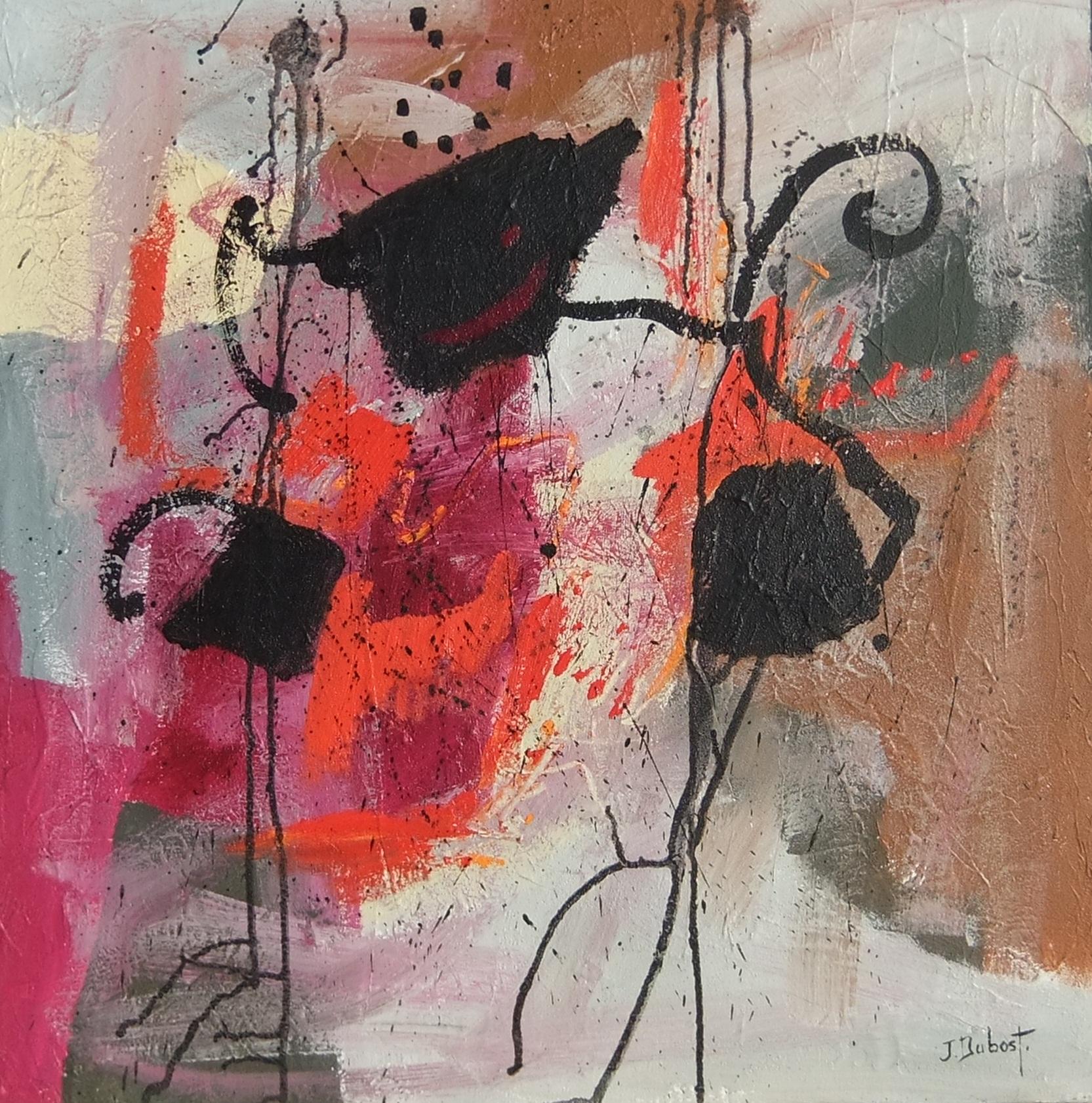 French Abstract Contemporary Art by Josette Dubost - Jour d'Ivresse For Sale 2