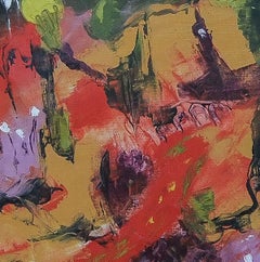 Arte contemporanea astratta francese di Josette Dubost - Promenade