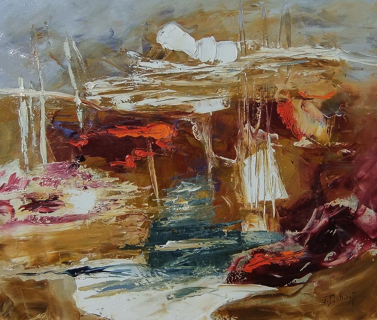 2017
olio su tela
55 x 64 cm

Josette Dubost è un'artista francese nata nel 1936 che vive e lavora a Solliès-Pont, in Francia.