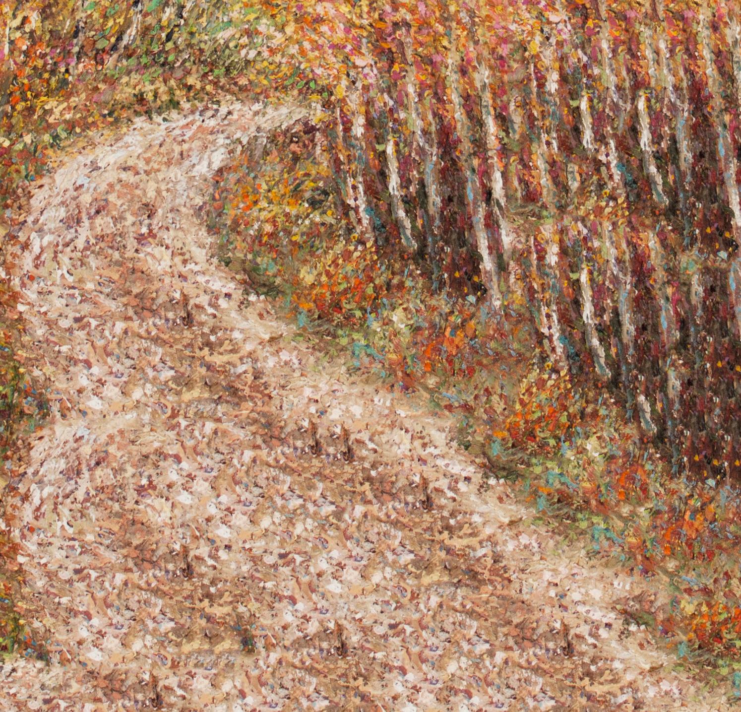 French Contemporary Art by Diana Torje -  Autumn Forest 1