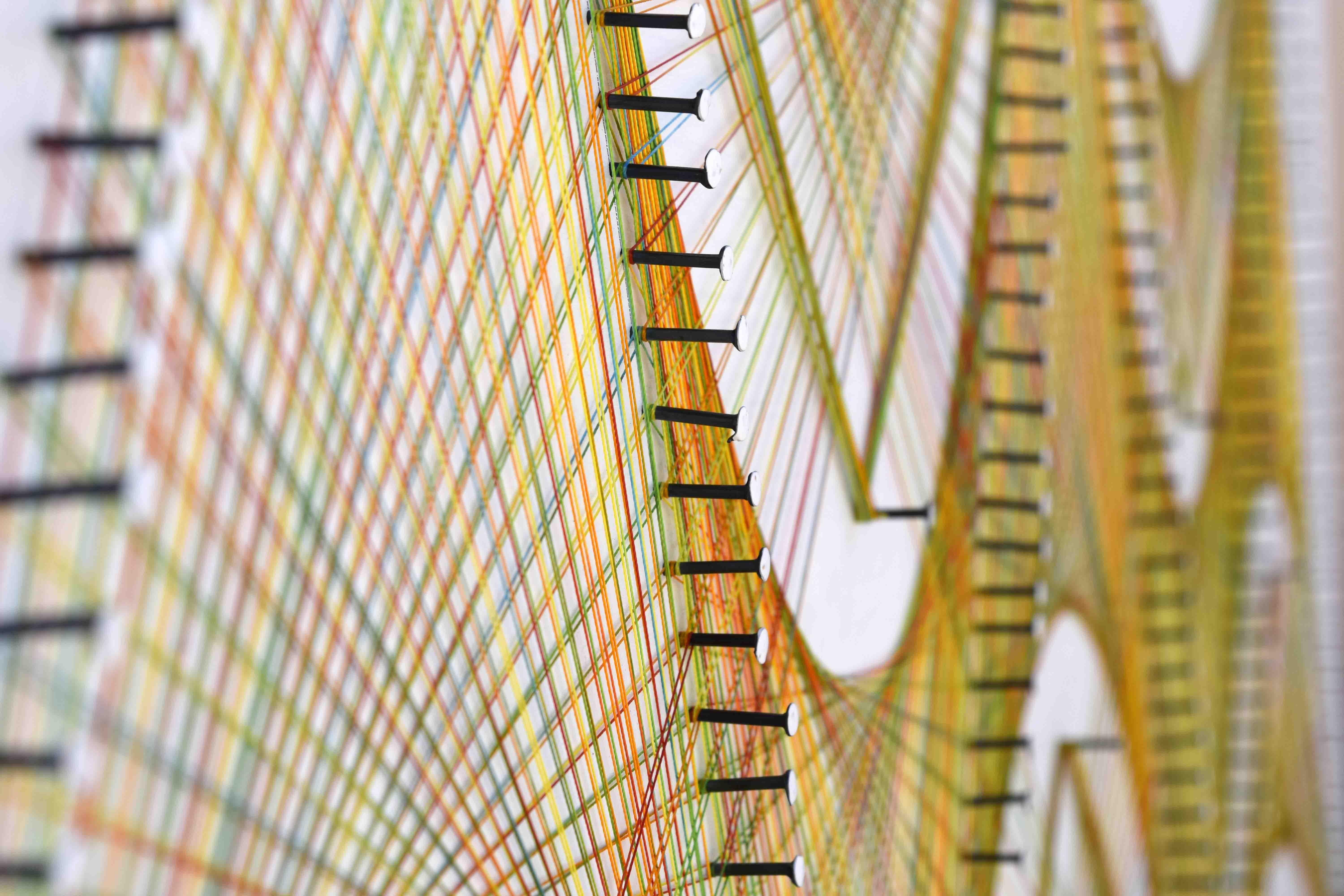 Arte contemporanea indiana di Sumit Mehndiratta - Serie Nailed It n. 60 in vendita 3