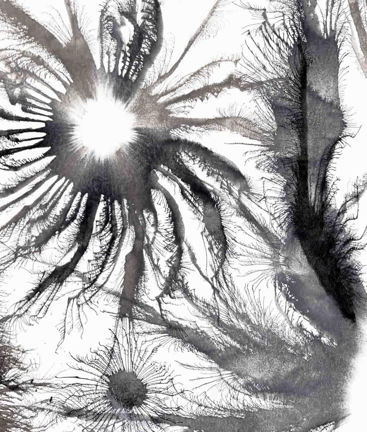 Arte contemporanea indiana di Sumit Mehndiratta - Serie Exploflora n. 29 in vendita 1