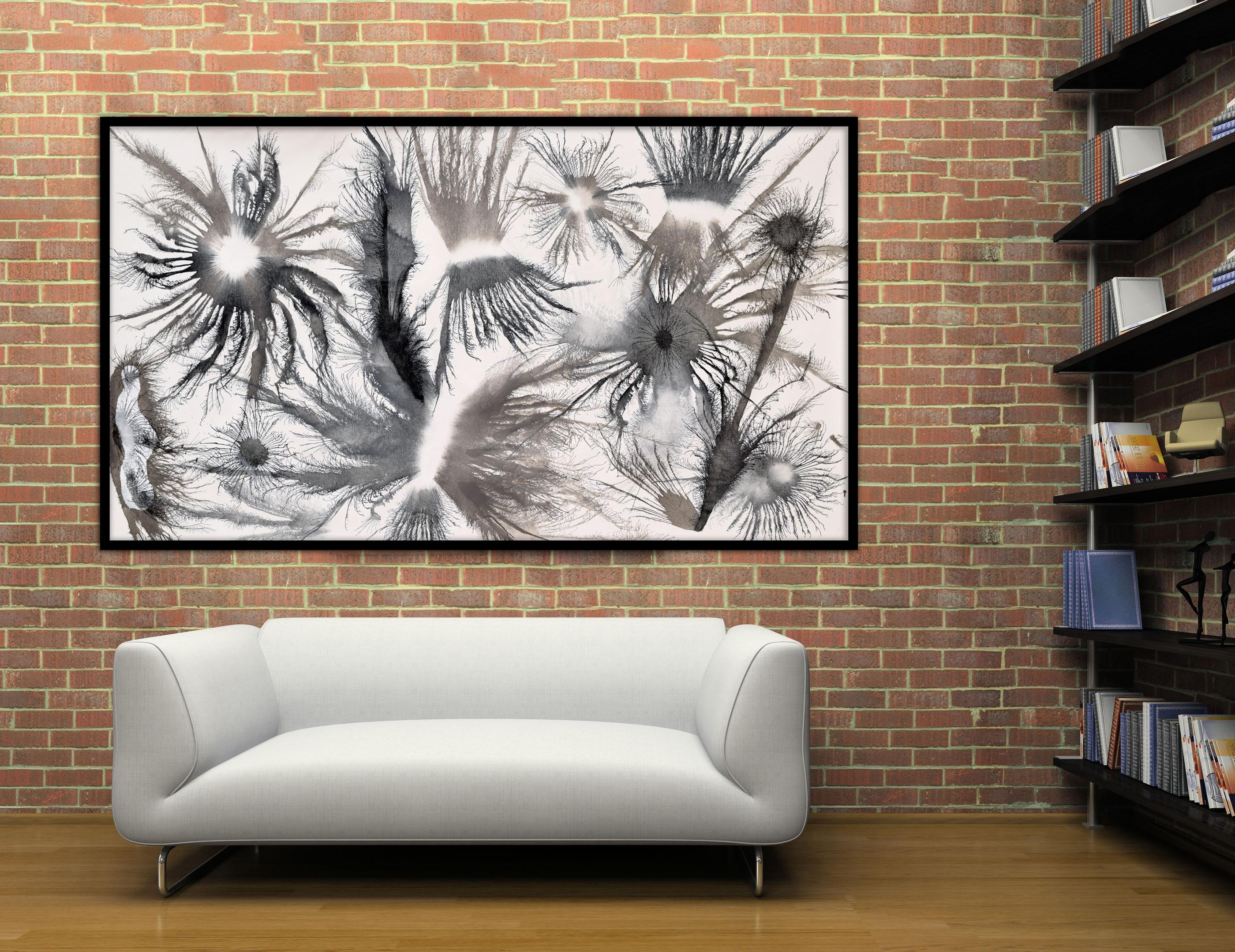 Arte contemporanea indiana di Sumit Mehndiratta - Serie Exploflora n. 29 in vendita 2