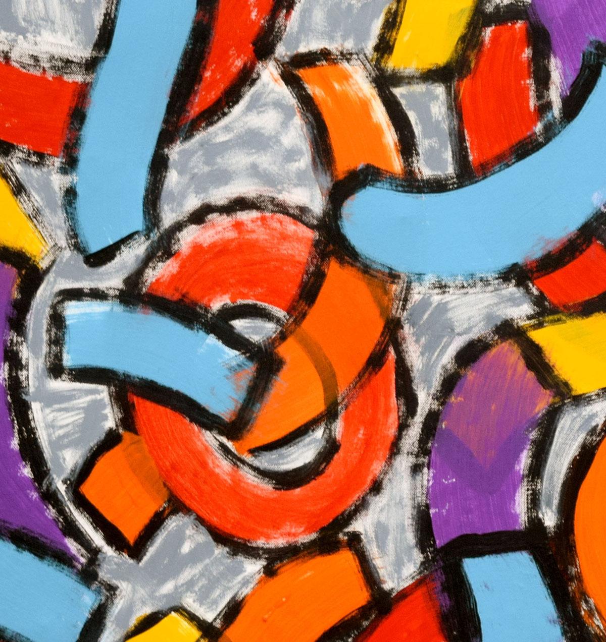 Arte contemporanea indiana di Sumit Mehndiratta - Composizione n. 130 in vendita 1