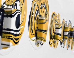 Indian Contemporary Art by Sumit Mehndiratta - Composition No.116