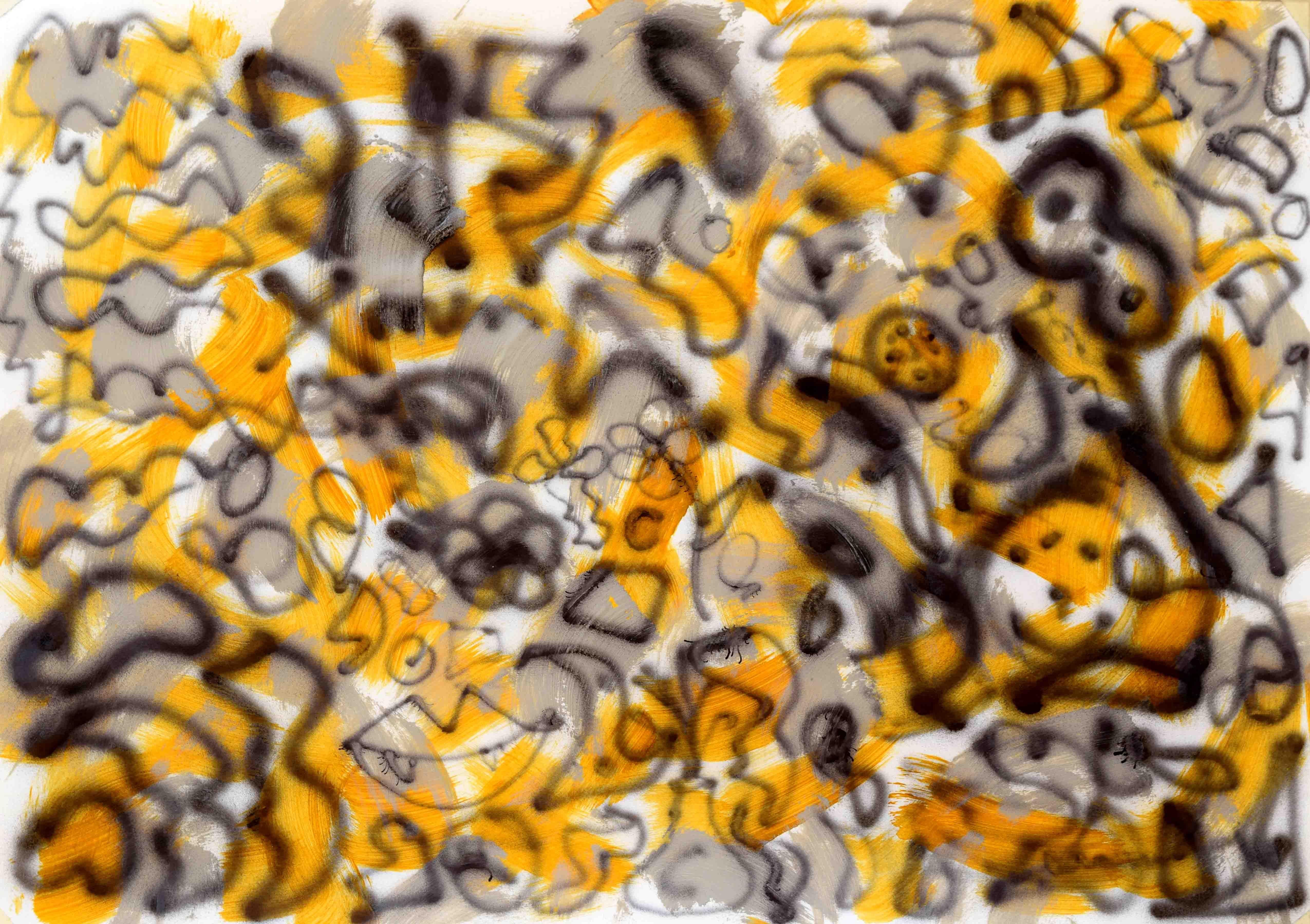 Art contemporain indien par Sumit Mehndiratta - Composition n° 128 en vente 5
