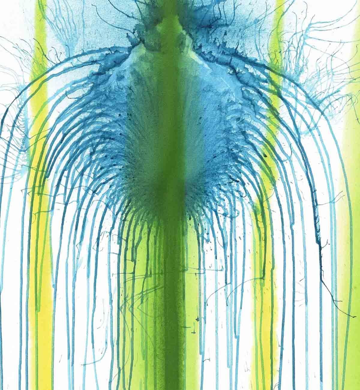 Arte contemporanea indiana di Sumit Mehndiratta - Dripology No.13 in vendita 1