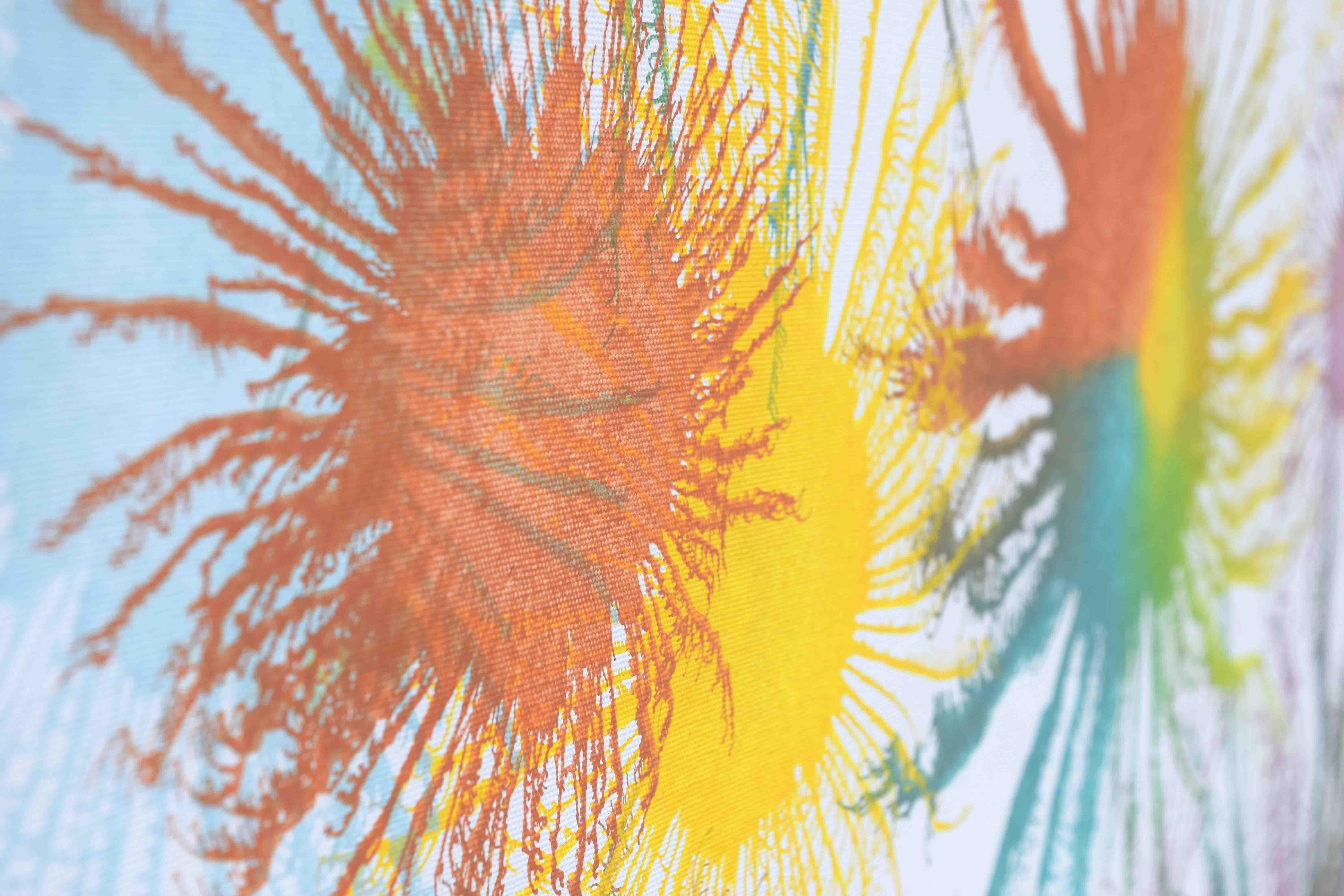 Arte contemporanea indiana di Sumit Mehndiratta - Serie Exploflora n. 72 in vendita 3