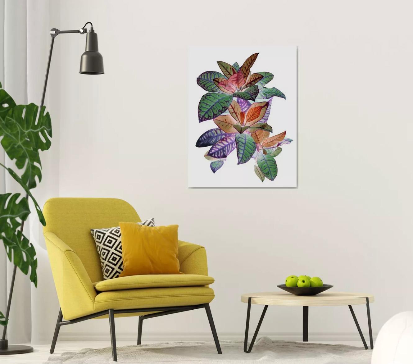 Archival ink print on canvas, limited edition of 20 - artwork can be shipped in a tube or framed in a crate
