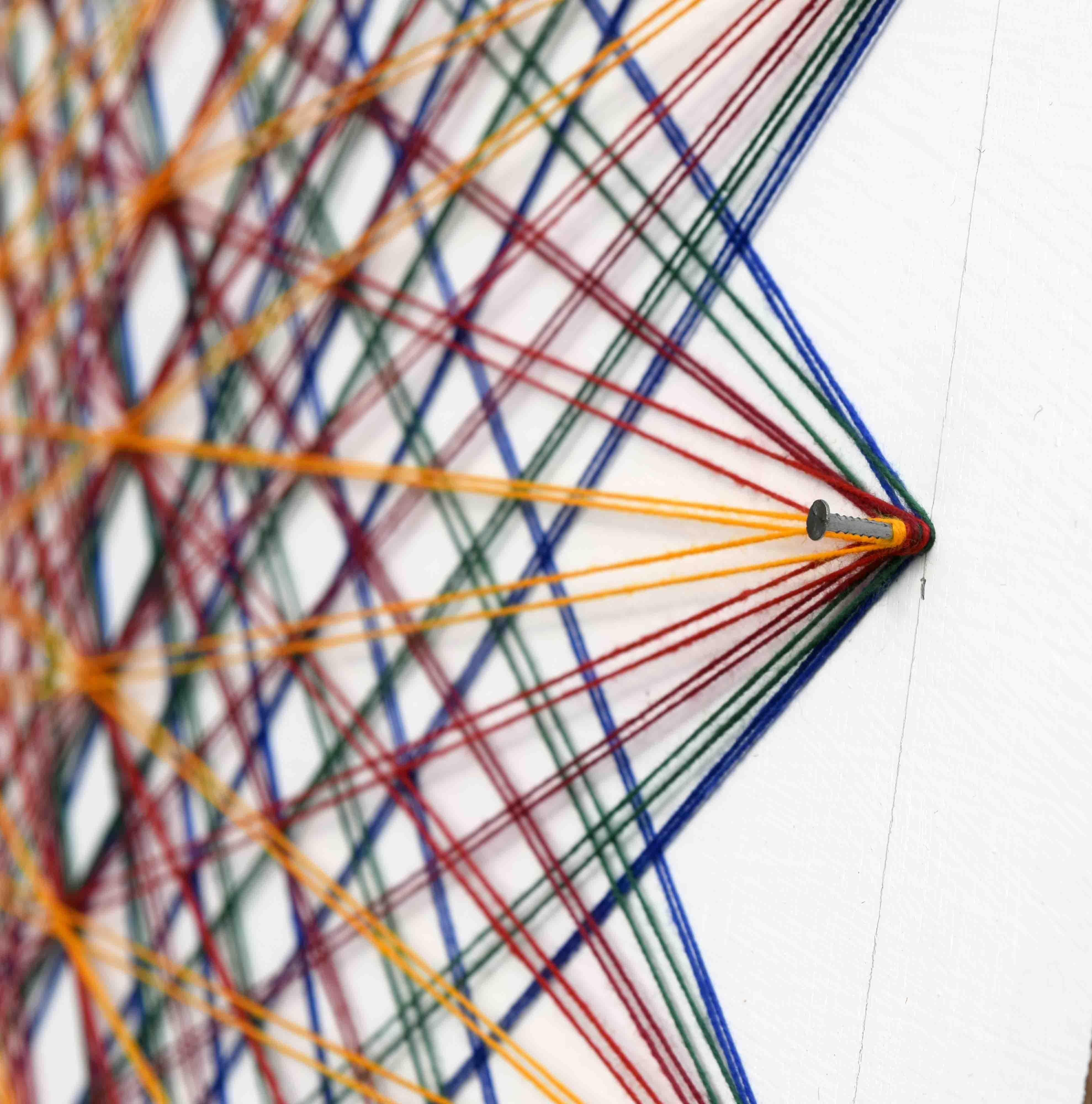 Arte contemporanea indiana di Sumit Mehndiratta - Serie Nailed it n.83 in vendita 4