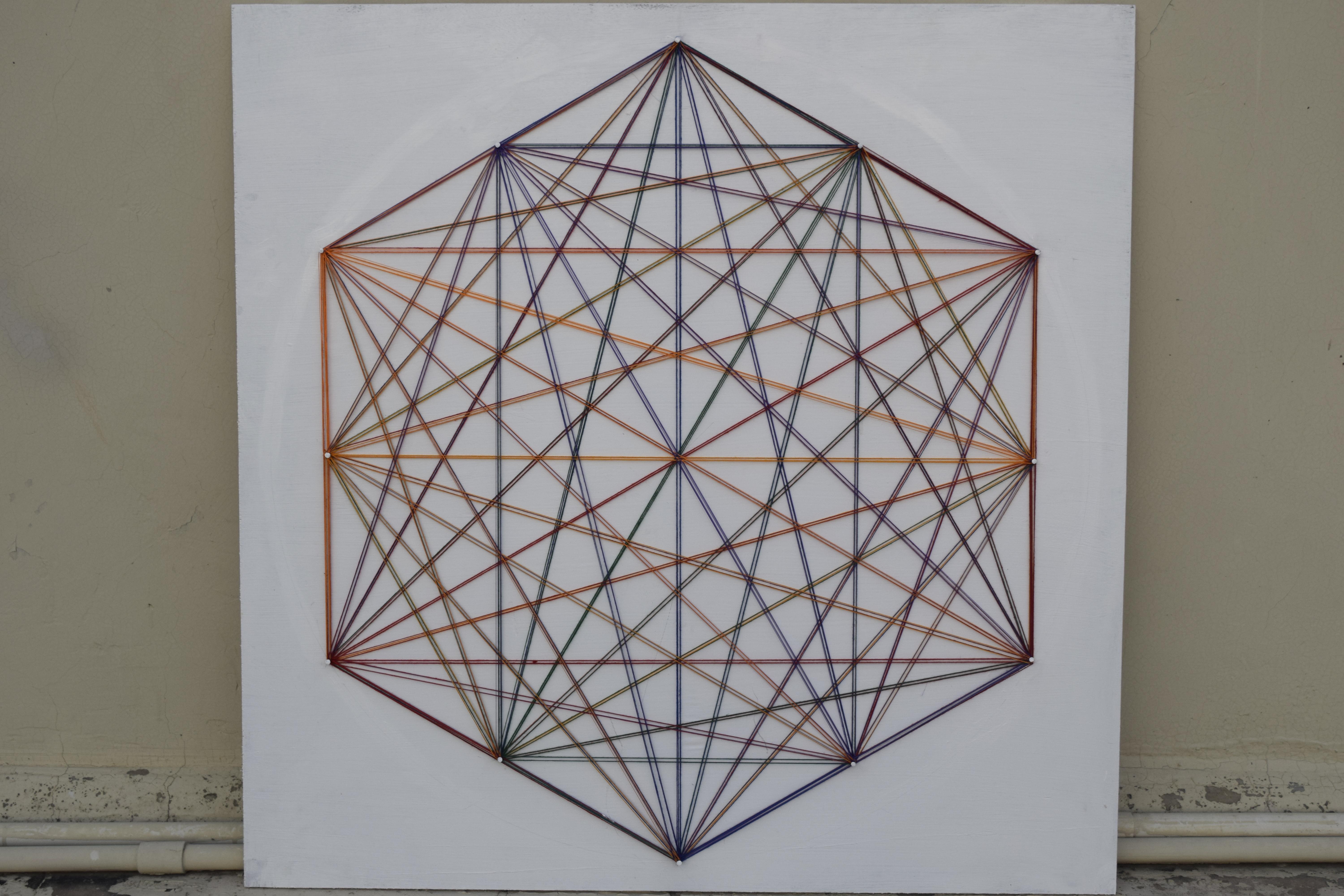 Arte contemporanea indiana di Sumit Mehndiratta - Serie Nailed it n.84 in vendita 1