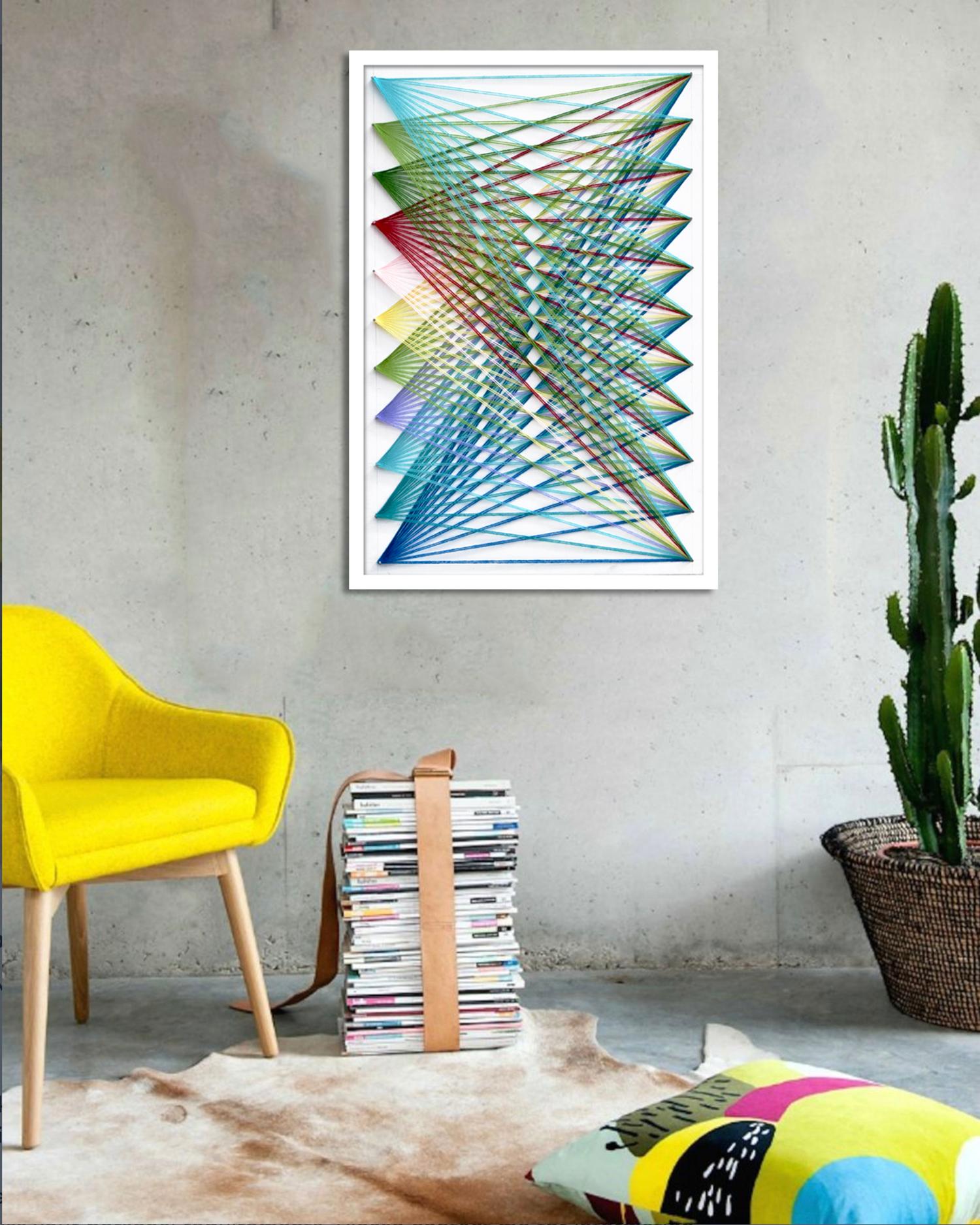 Arte contemporanea indiana di Sumit Mehndiratta - Serie Nailed it n.101 in vendita 8