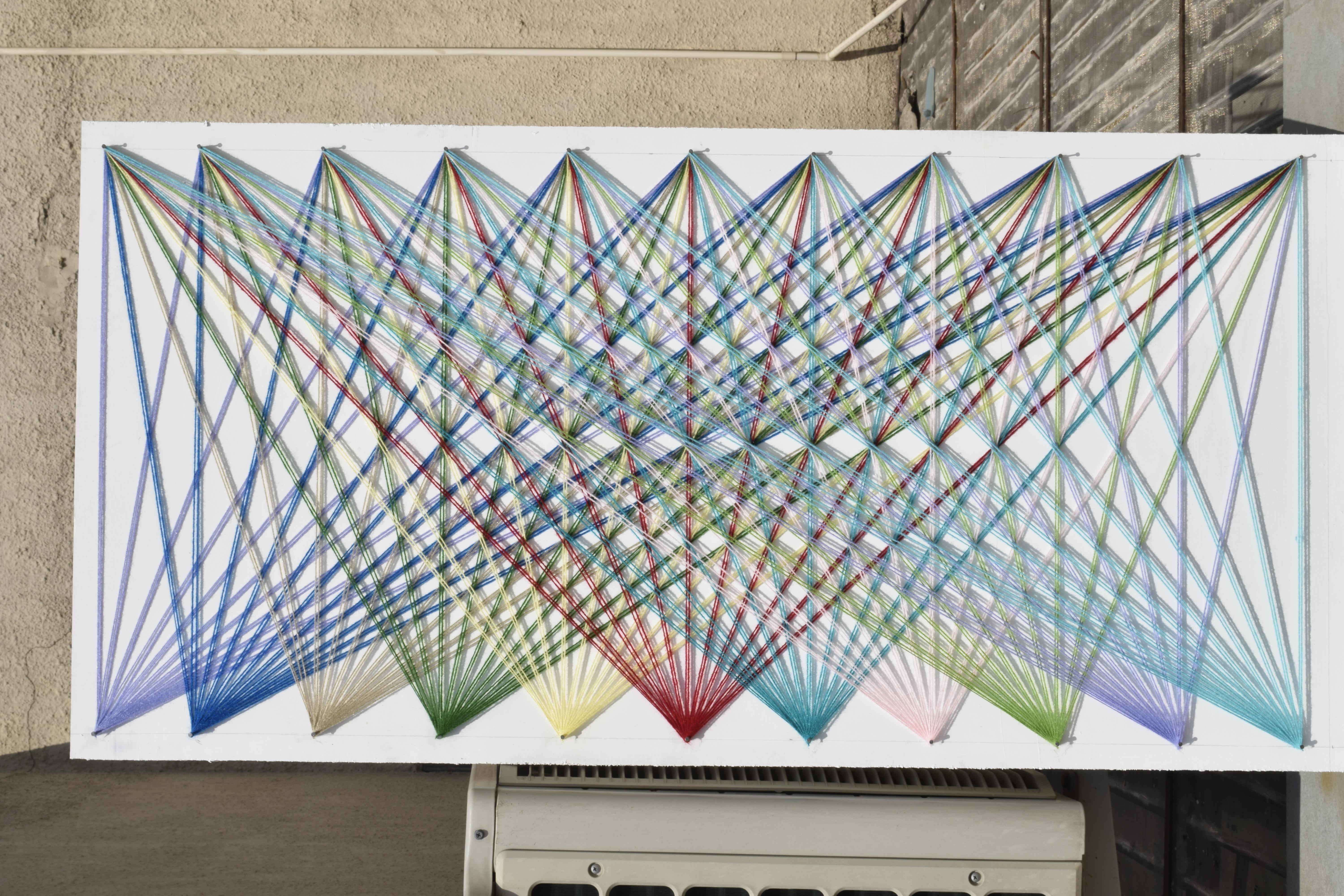 Arte contemporanea indiana di Sumit Mehndiratta - Serie Nailed it n.104 in vendita 8