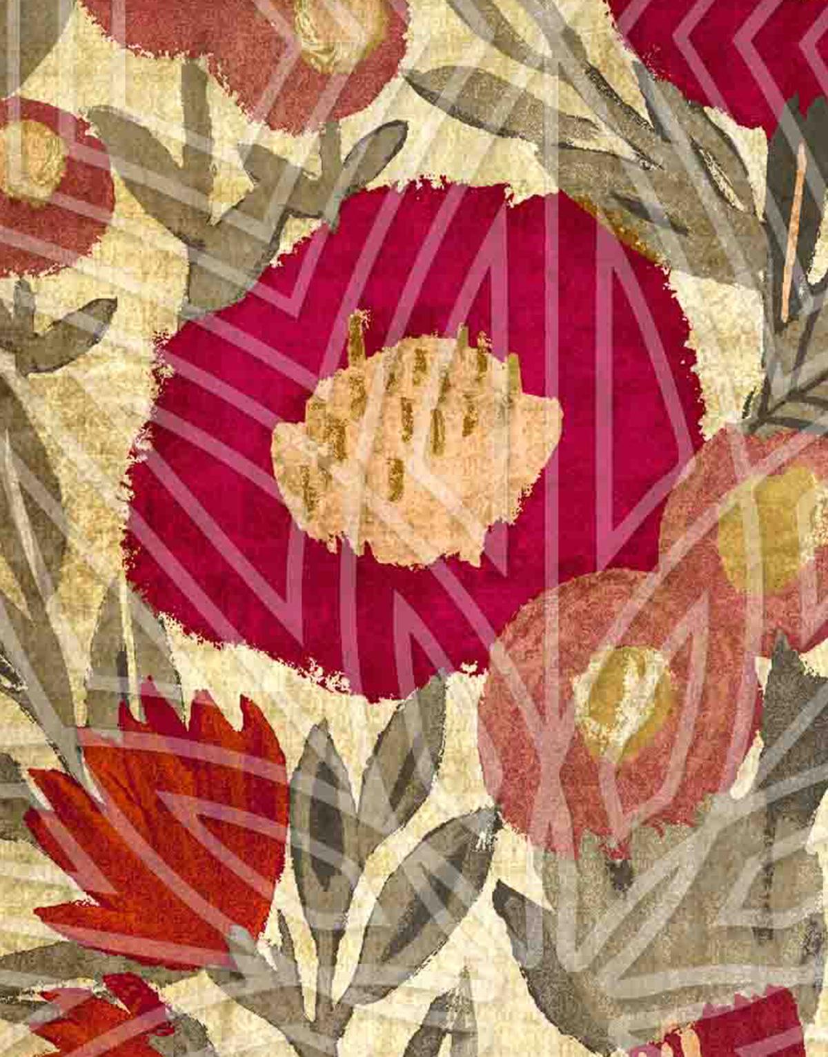 Arte contemporanea indiana di Sumit Mehndiratta - Fiore d'estate in vendita 1