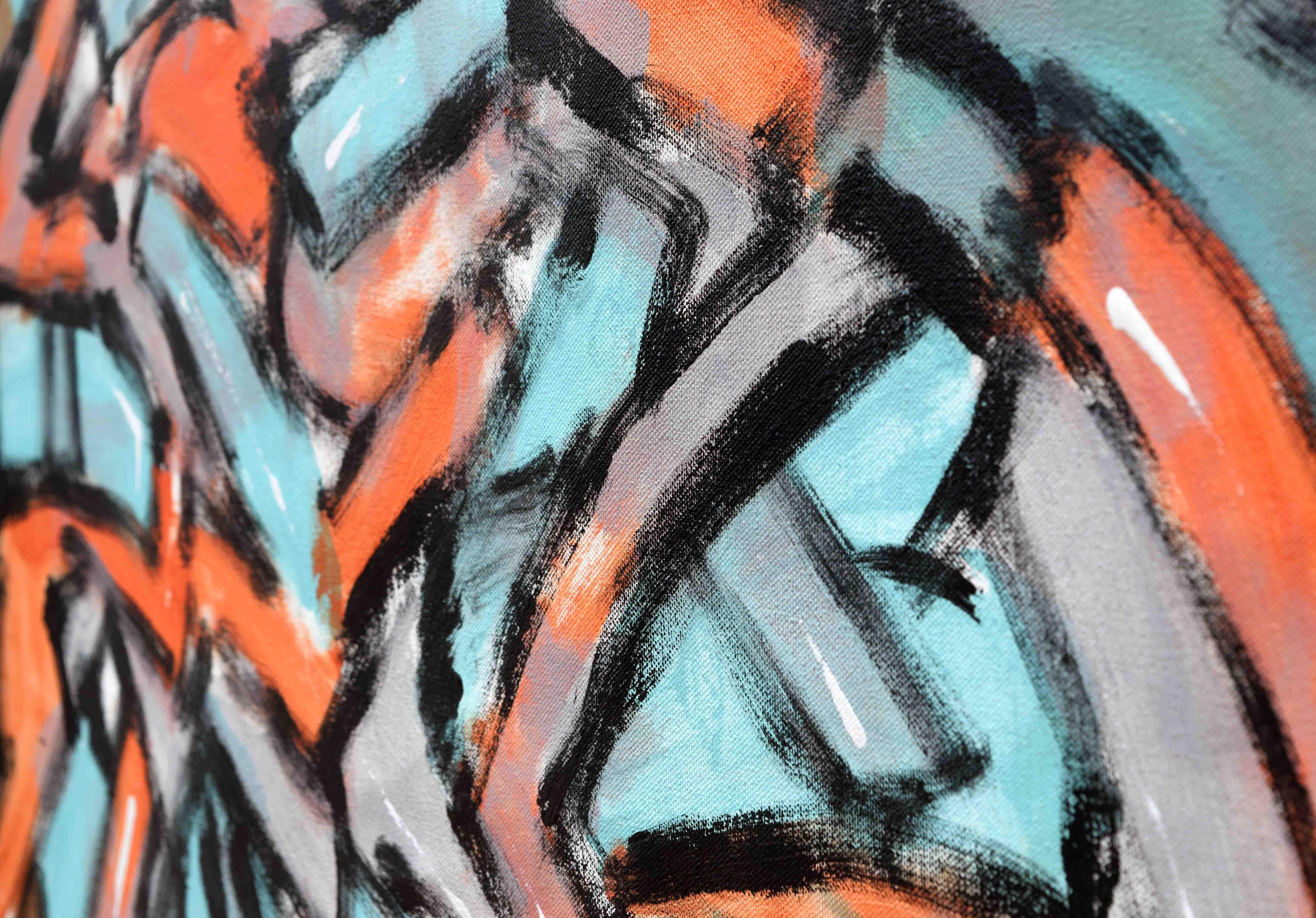 Arte contemporanea indiana di Sumit Mehndiratta - Senza titolo n. 121 in vendita 3