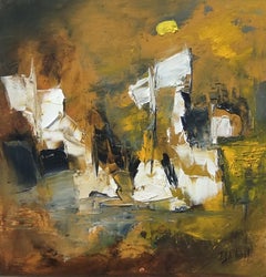 French Contemporary Art by Josette Dubost - Lune Marine