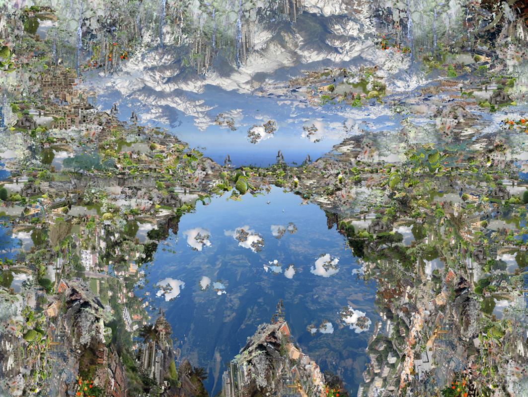 Impression numérique sur toile, édition 1/5, 90 x 120 x 3 cm, 2019

Jane Ward est une artiste britannique née en 1960 qui vit et travaille dans le parc national du Lake District, autour de Keswick et Grasmere, au Royaume-Uni. Un voyage en Italie a