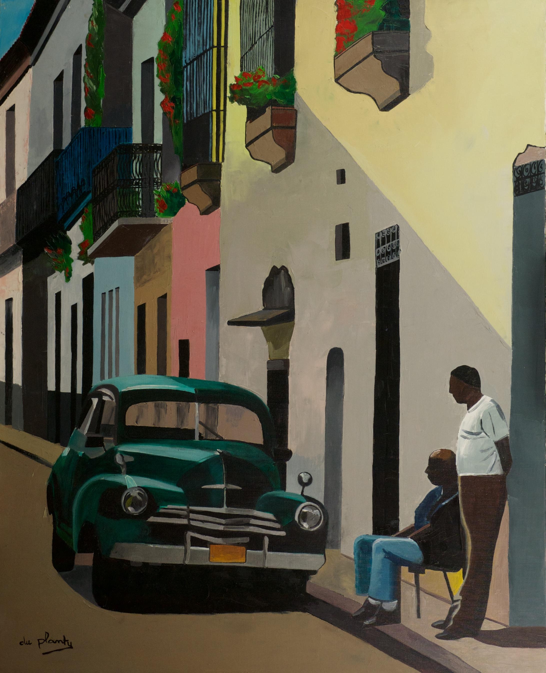 French Contemporary Art by Anne du Planty - La Havane Tranquille For Sale 1
