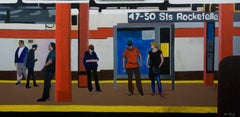 French Contemporary Art by Anne du Planty - NYC Subway
