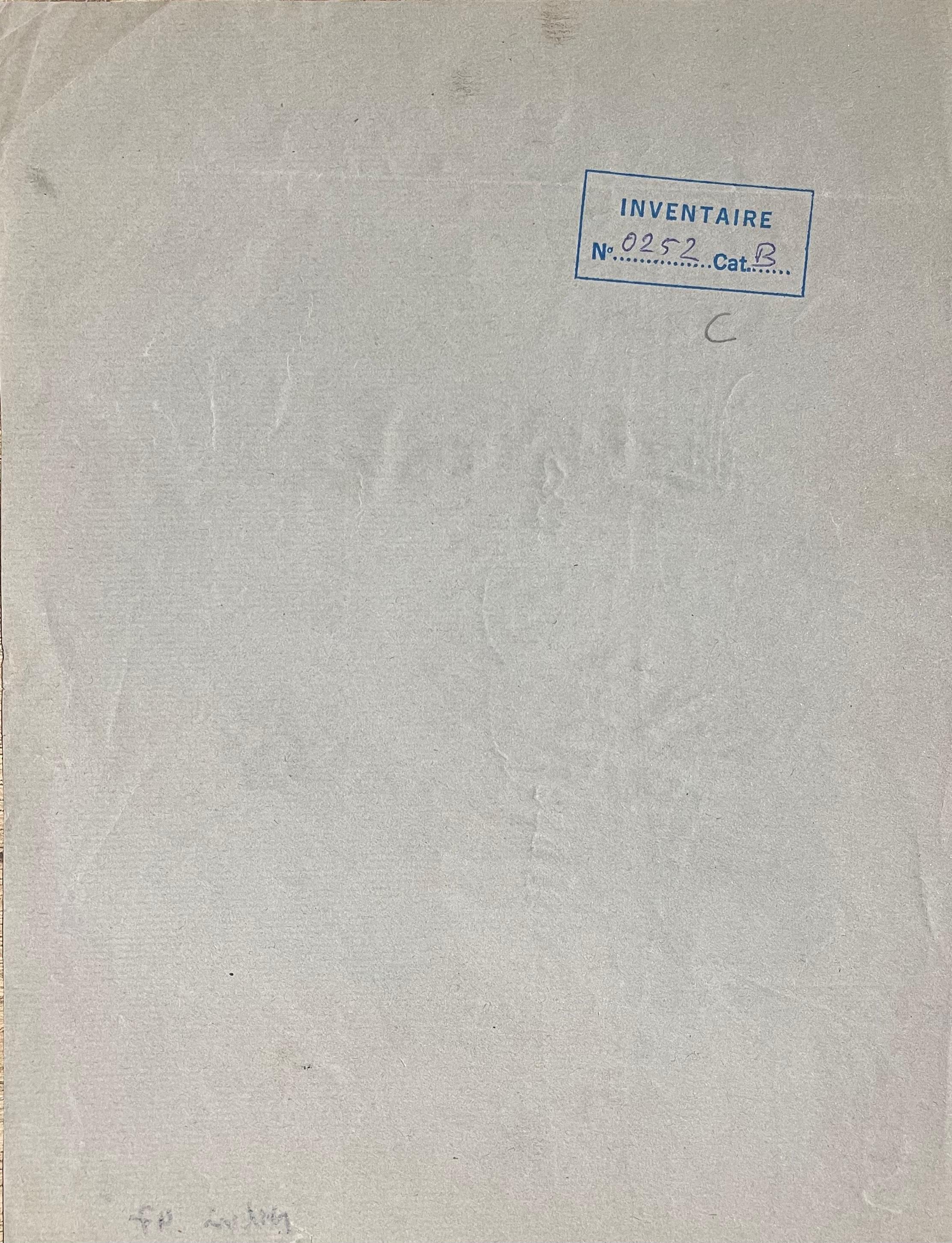 The Moderns Modernity Drawing by Jean Hélion - Veil Homme en vente 1