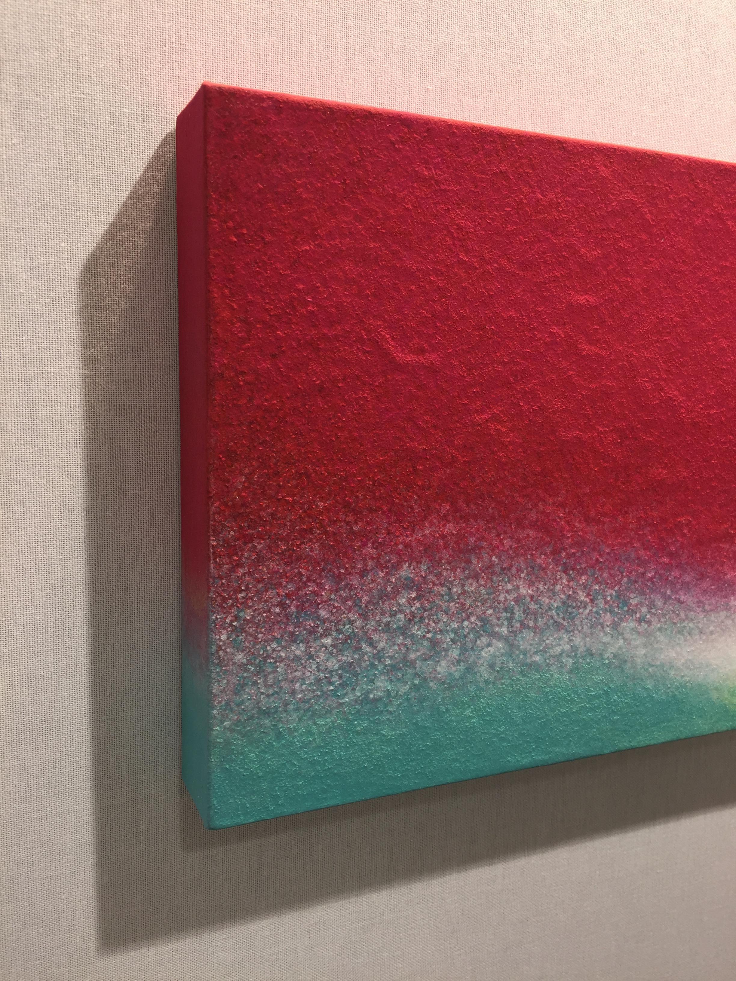 Title: Into the light  
Year: 2019
Technique: pigment (Iwaenogu), glue, and & water on cotton (Washi) marouflaged on panel
Size: 13 x 24 cm 


FUSAKO EKUNI (JPN)

Born in 1947 in Yokohama, Japan
Lives & works in Tokyo, Japan

Fusako Ekuni is