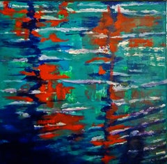 French Contemporary Art by Brigitte Mathé - Reflets de Seine