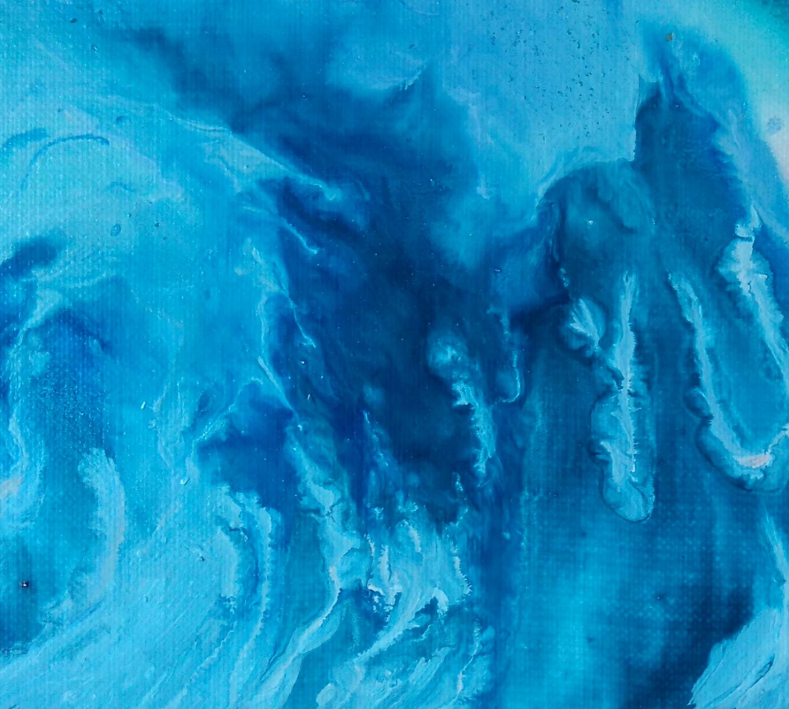 Arte contemporanea francese di Brigitte Mathé - La Vague Scélérate in vendita 1