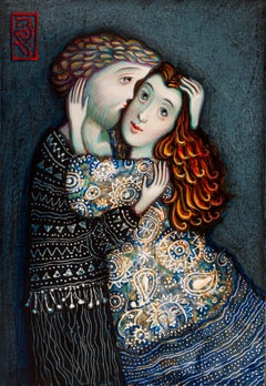 Georgian Contemporary Art by David Popiashvili - Lovers