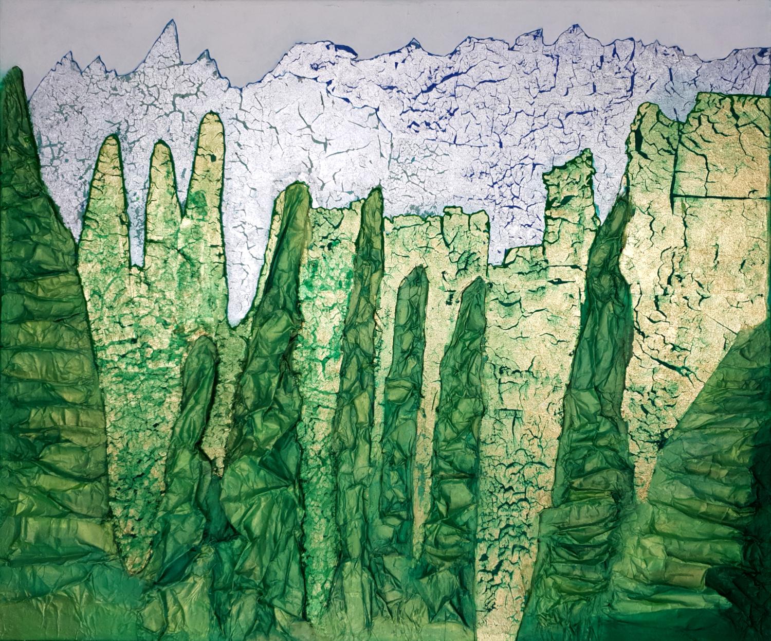 Zeitgenössische belgische Kunst von Corine Lescope – Canyon de Chine