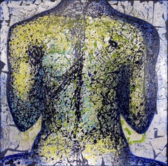 Belgique Art contemporain de Corine Lescop - Hommage à Pollock