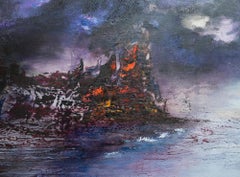 French Contemporary Art by Danielle Maillet-Vila - L'Orage Bleu