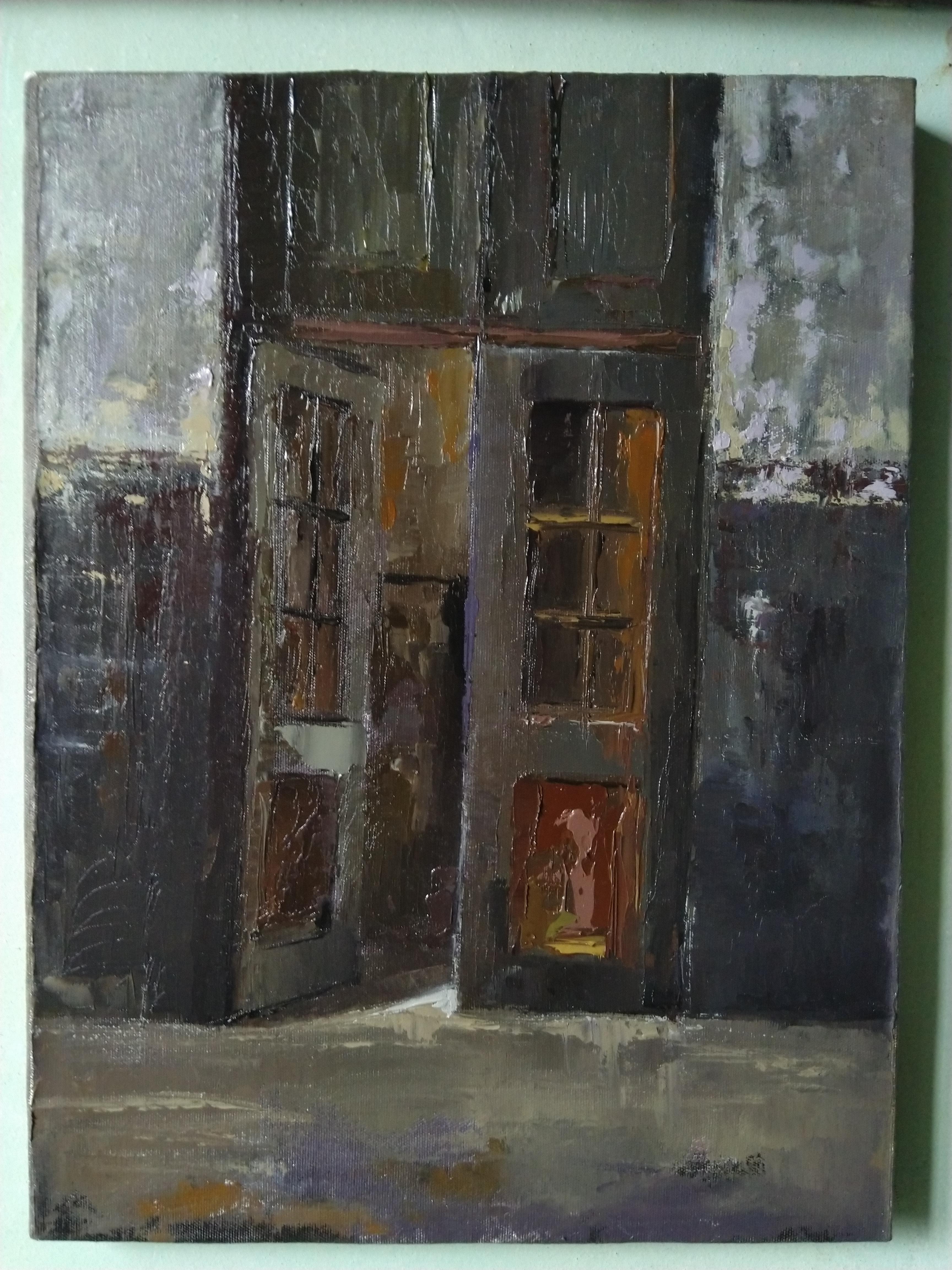 Art contemporain arménien par Kamsar Ohanyan - Gray Paradise en vente 1