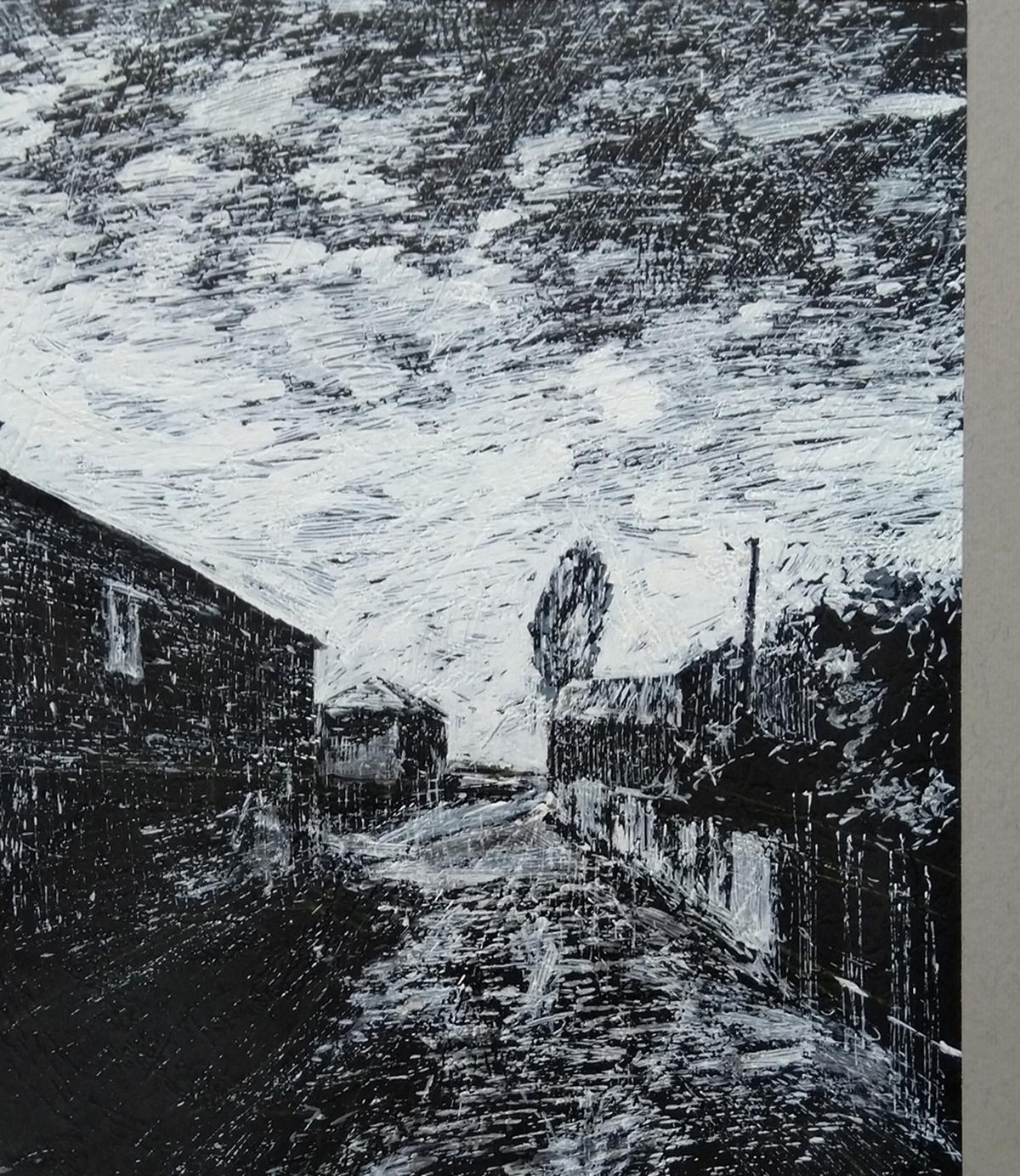 Armenische zeitgenössische Kunst aus Armenien von Kamsar Ohanyan - Dorf im Angebot 2