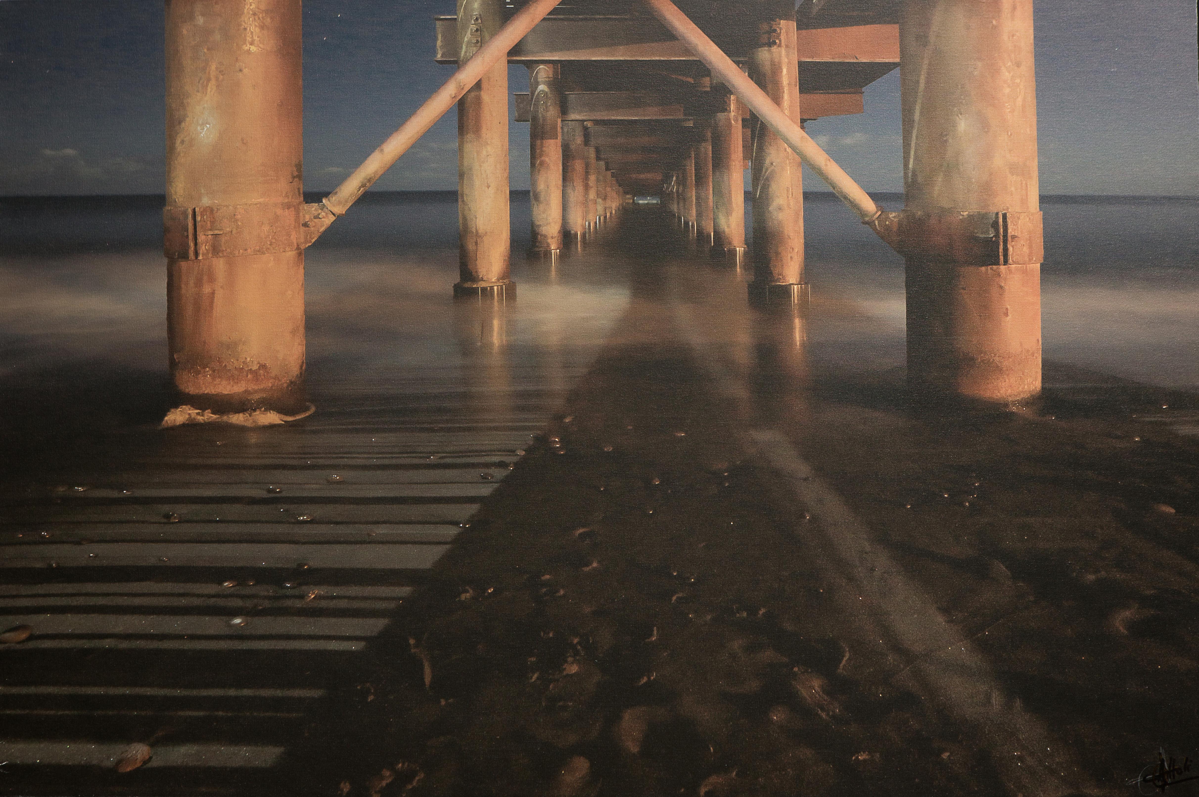 Sold with wooden frame in black color or others : 90 x 130 x 5 cm - 35,4 x 51,2 x 1,9 in, ed. 2/7

Olivier Attar - Attoli is a French photographer born in 1971 who lives & works in Le Cannet, France. The subject of the water and sea remains a main